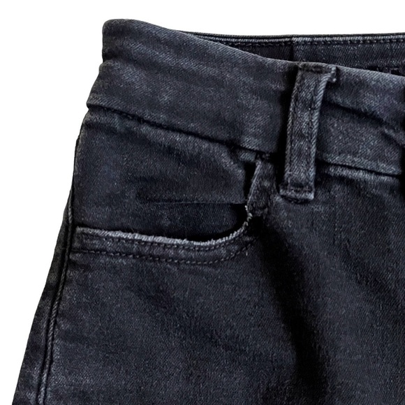 AE Ne(x)t Level Stretch Curvy High Waisted Distressed Jegging 0 Short - Picture 7 of 17